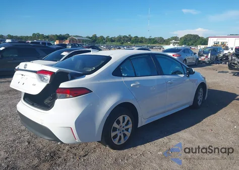 2025 Toyota Corolla Le from USA, damaged, VIN 5YFB4MDE9SP229280